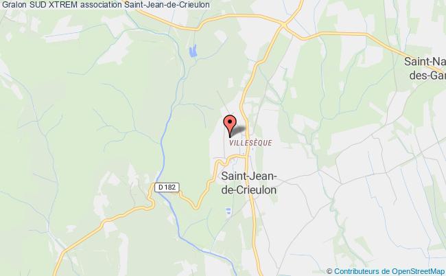 plan association Sud Xtrem Saint-Jean-de-Crieulon