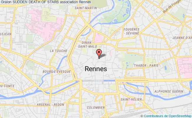 plan association Sudden Death Of Stars Rennes