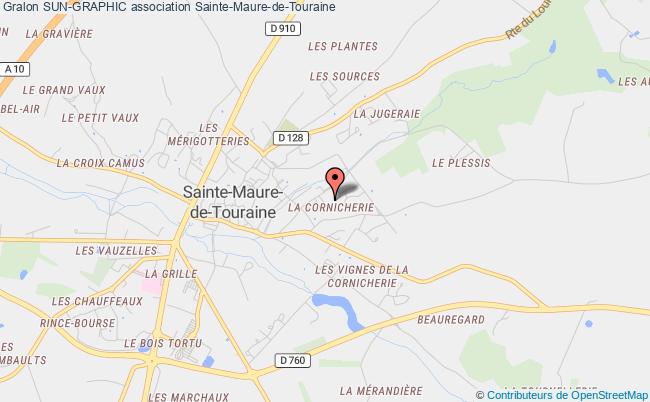 plan association Sun-graphic Sainte-Maure-de-Touraine