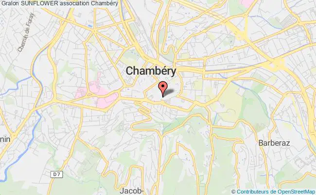 plan association Sunflower Chambéry