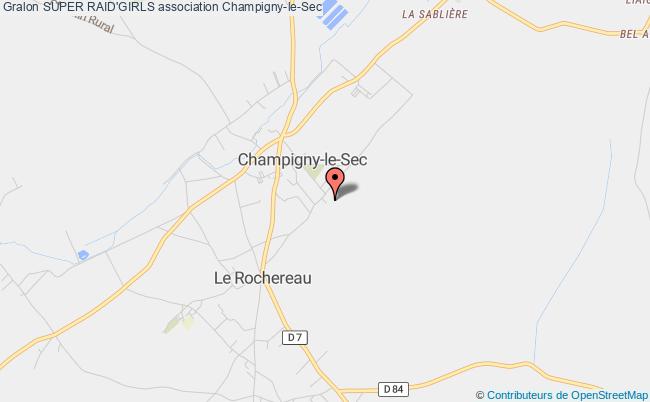plan association Super Raid'girls Champigny-le-Sec
