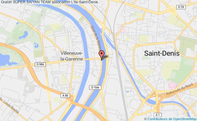 plan association Super Saiyan Team Île-Saint-Denis