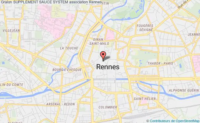 plan association SupplÉment Sauce System Rennes