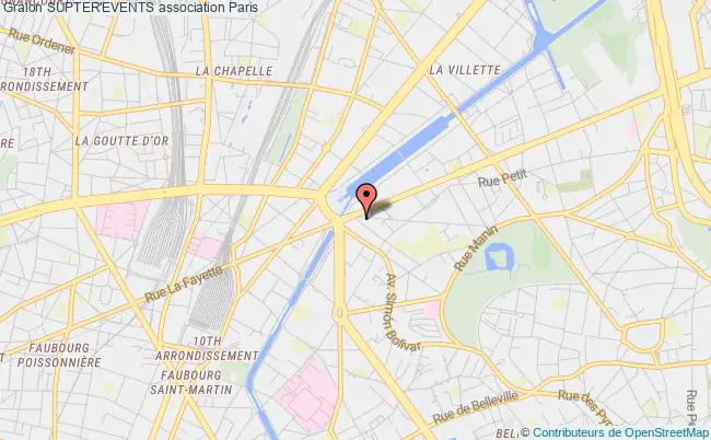 plan association Supter'events Paris
