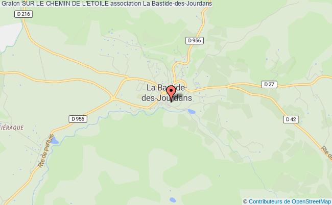 plan association Sur Le Chemin De L'etoile Bastide-des-Jourdans