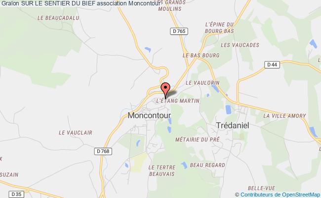 plan association Sur Le Sentier Du Bief Moncontour