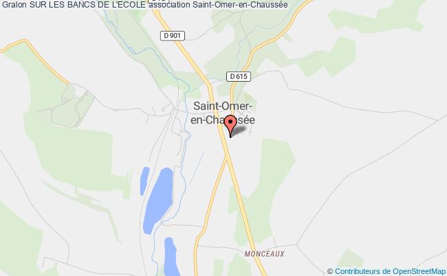 plan association Sur Les Bancs De L'ecole Saint-Omer-en-Chaussée
