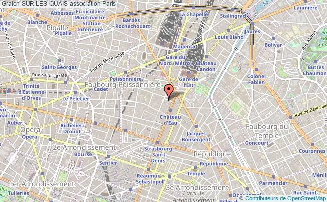 plan association Sur Les Quais Paris