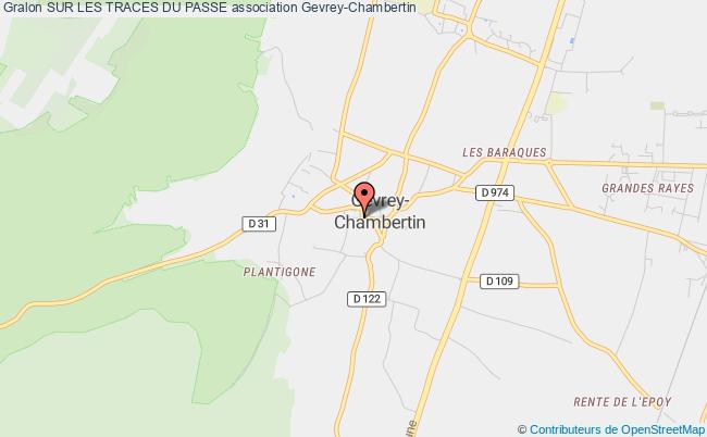 plan association Sur Les Traces Du Passe Gevrey-Chambertin