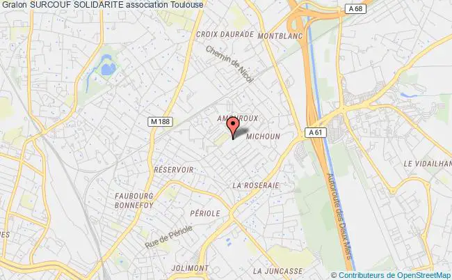 plan association Surcouf Solidarite Toulouse