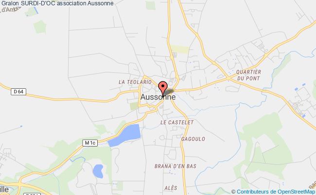 plan association Surdi-d'oc Aussonne