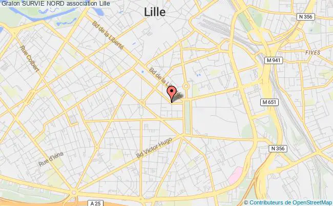 plan association Survie Nord Lille
