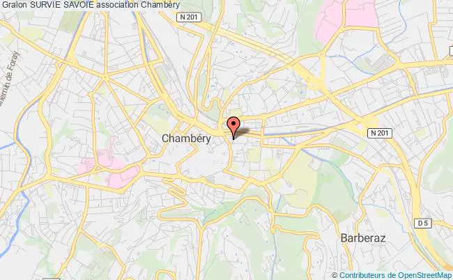 plan association Survie Savoie Chambéry