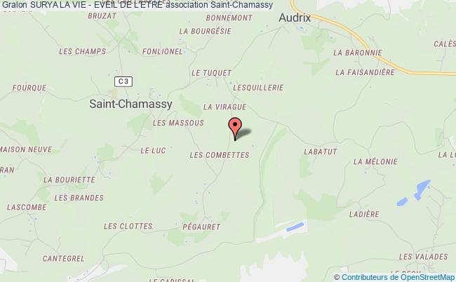 plan association Surya La Vie - Eveil De L'etre Saint-Chamassy