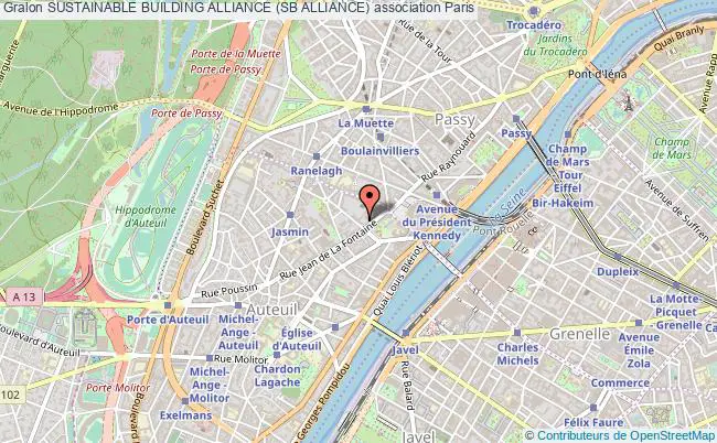 plan association Sustainable Building Alliance (sb Alliance) Paris