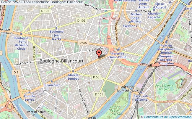 plan association Swagtam Boulogne-Billancourt