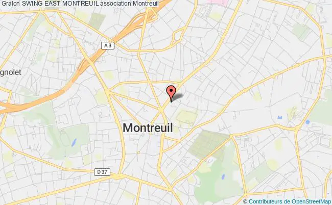 plan association Swing East Montreuil Montreuil