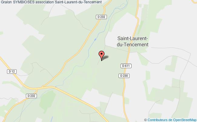 plan association Symbioses Saint-Laurent-du-Tencement