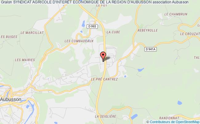 SYNDICAT AGRICOLE D'INTERÊT ECONOMIQUE DE LA REGION D'AUBUSSON