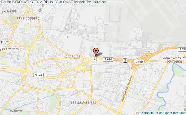 plan association Syndicat Cftc Airbus Toulouse Toulouse