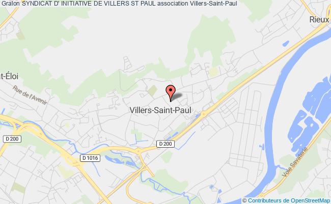 plan association Syndicat D' Initiative De Villers St Paul Villers-Saint-Paul