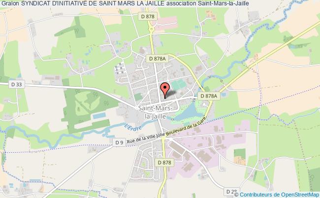 plan association Syndicat D'initiative De Saint Mars La Jaille Vallons-de-l'Erdre