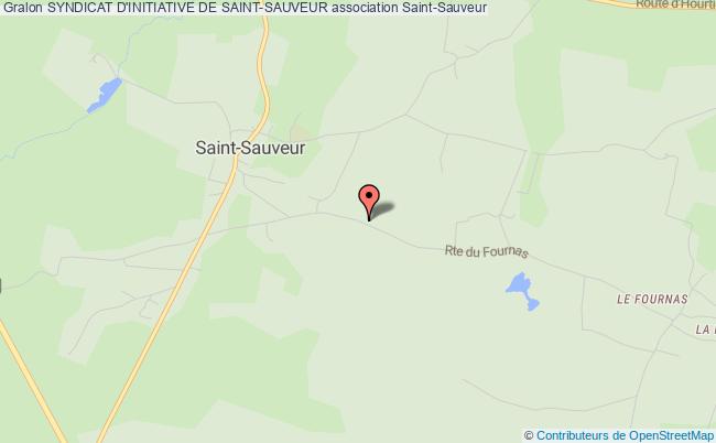 plan association Syndicat D'initiative De Saint-sauveur Saint-Sauveur