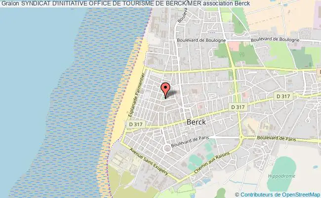 SYNDICAT D'INITIATIVE OFFICE DE TOURISME DE BERCK/MER