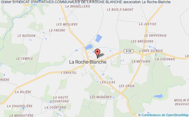 plan association Syndicat D'initiatives Communales De La Roche Blanche La Roche-Blanche