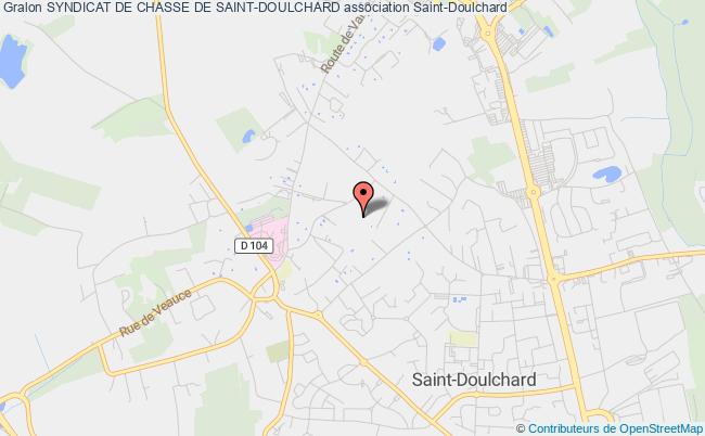 plan association Syndicat De Chasse De Saint-doulchard Saint-Doulchard