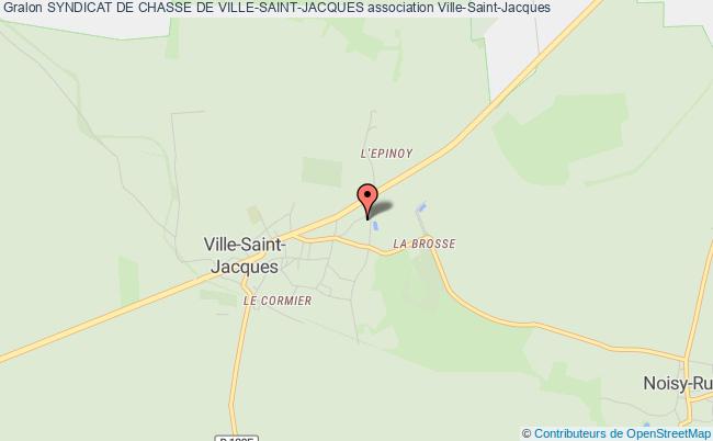 plan association Syndicat De Chasse De Ville-saint-jacques Ville-Saint-Jacques