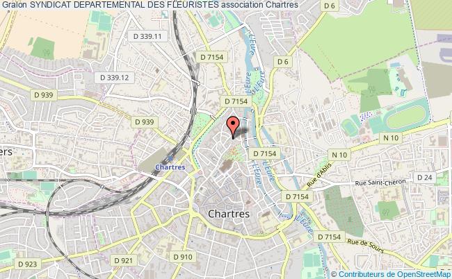 plan association Syndicat Departemental Des Fleuristes Chartres