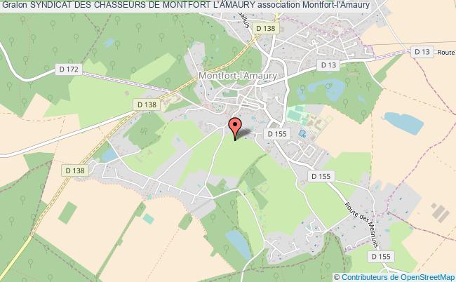 plan association Syndicat Des Chasseurs De Montfort L'amaury Montfort-l'Amaury