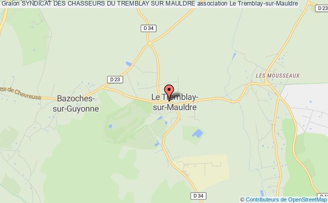 plan association Syndicat Des Chasseurs Du Tremblay Sur Mauldre le Tremblay-sur-Mauldre