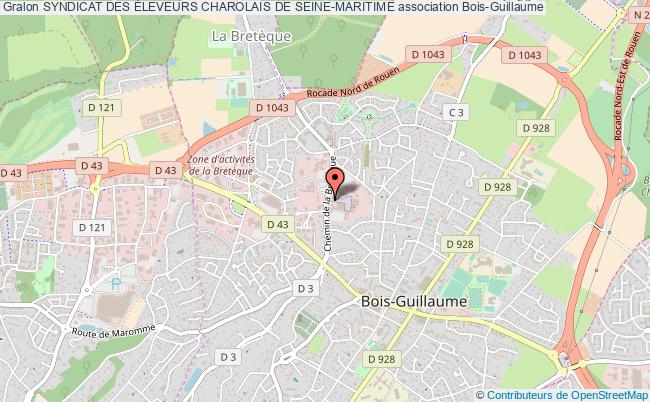 plan association Syndicat Des Éleveurs Charolais De Seine-maritime Bois-Guillaume