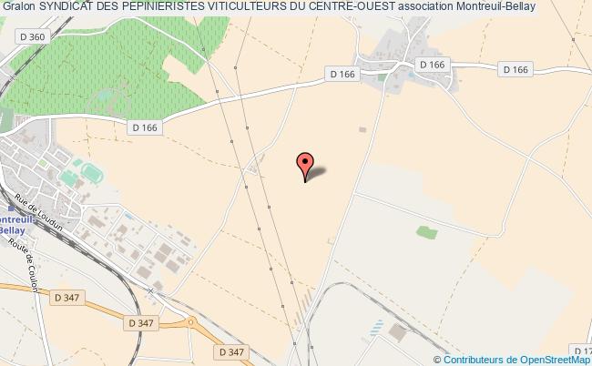 plan association Syndicat Des Pepinieristes Viticulteurs Du Centre-ouest Montreuil-Bellay