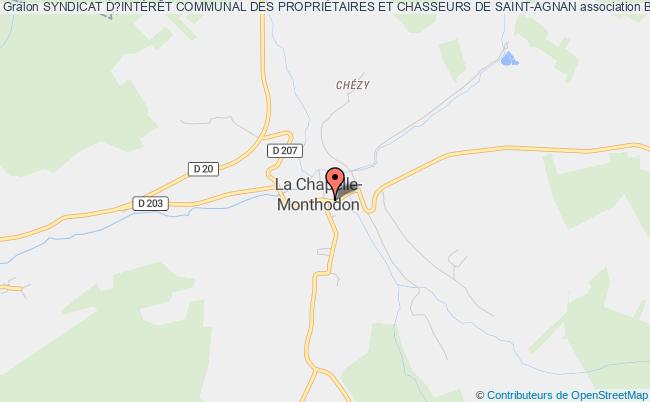 plan association Syndicat D?intÉrÊt Communal Des PropriÉtaires Et Chasseurs De Saint-agnan Vallées en Champagne