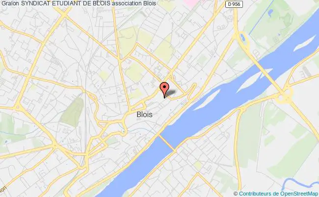 plan association Syndicat Etudiant De Blois Blois