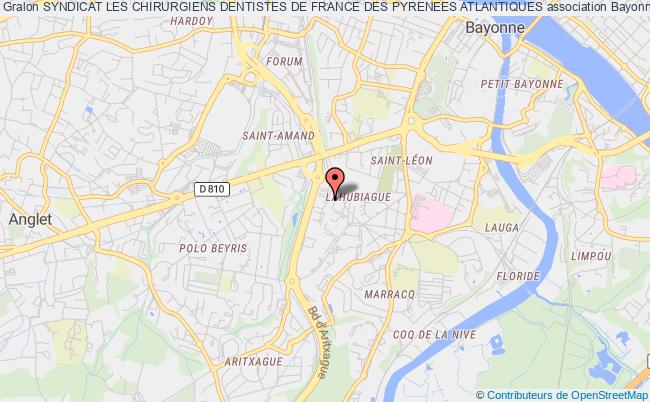 plan association Syndicat Les Chirurgiens Dentistes De France Des Pyrenees Atlantiques Bayonne
