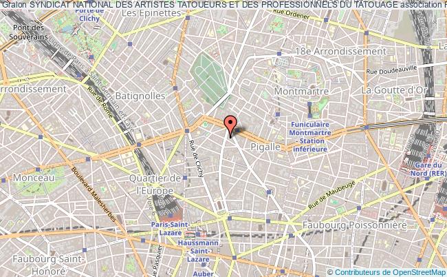 SYNDICAT NATIONAL DES ARTISTES TATOUEURS ET DES PROFESSIONNELS DU TATOUAGE