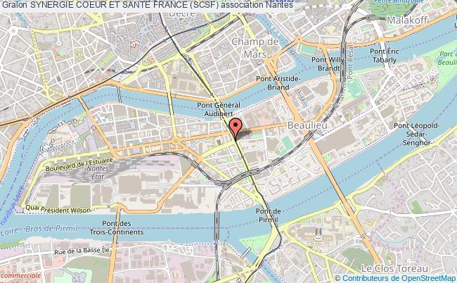 plan association Synergie Coeur Et Sante France (scsf) Nantes