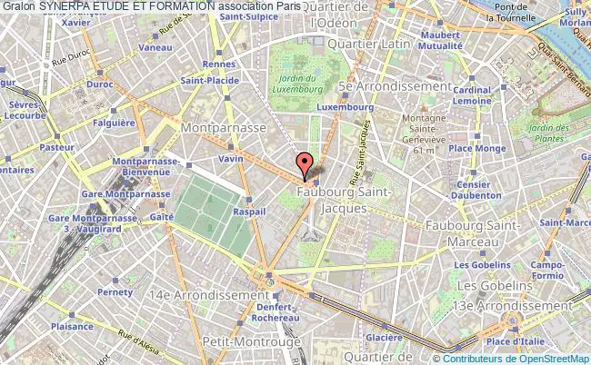 plan association Synerpa Etude Et Formation Paris