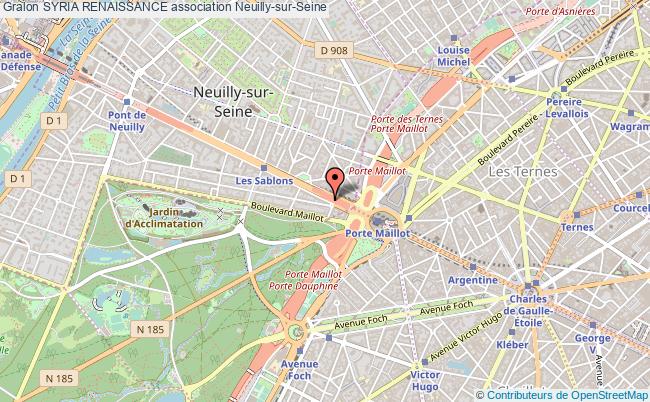 plan association Syria Renaissance Neuilly-sur-Seine