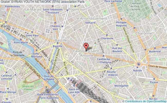 plan association Syrian Youth Network (syn) Paris