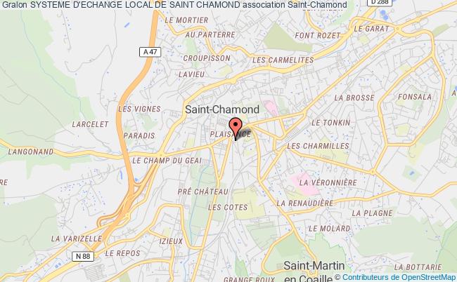 plan association Systeme D'echange Local De Saint Chamond Saint-Chamond