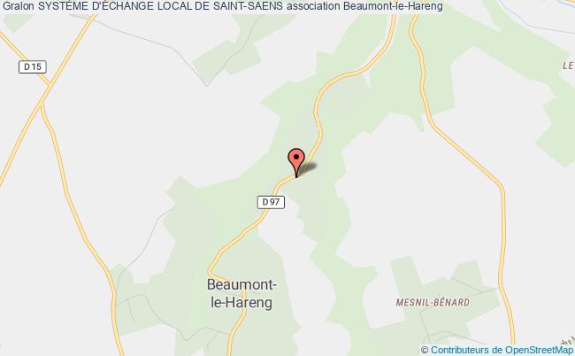 plan association SystÈme D'Échange Local De Saint-saens Beaumont-le-Hareng