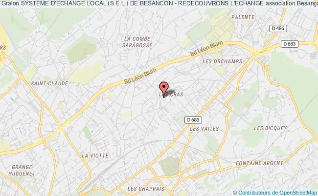 plan association Systeme D'echange Local (s.e.l.) De Besancon - Redecouvrons L'echange Besançon