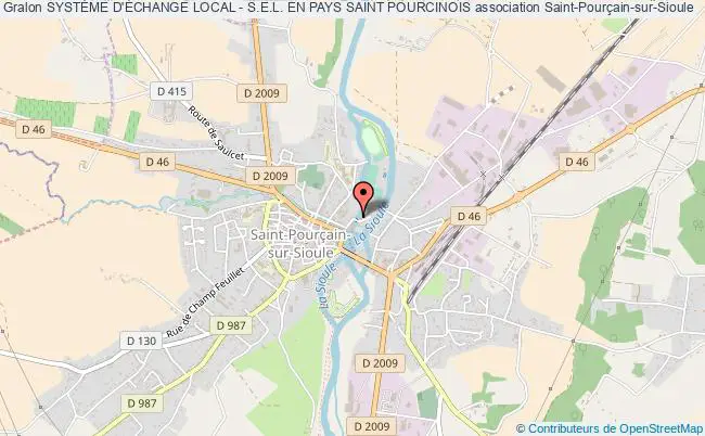 plan association SystÈme D'Échange Local - S.e.l. En Pays Saint Pourcinois Saint-Pourçain-sur-Sioule