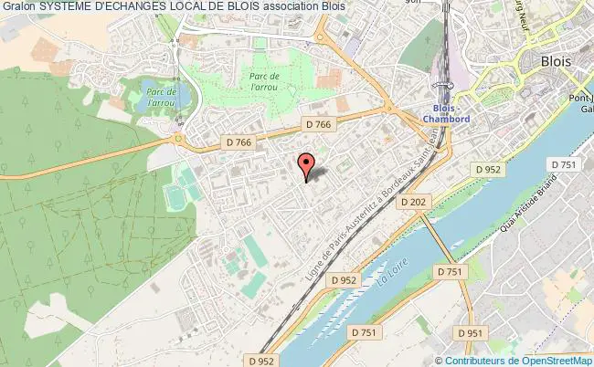 plan association Systeme D'echanges Local De Blois Blois