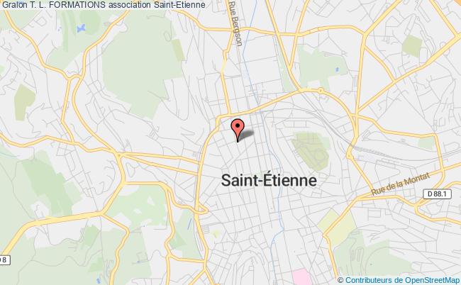 plan association T. L. Formations Saint-Étienne